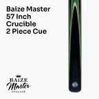 Baize Master Crucible 57-inch cue and case set