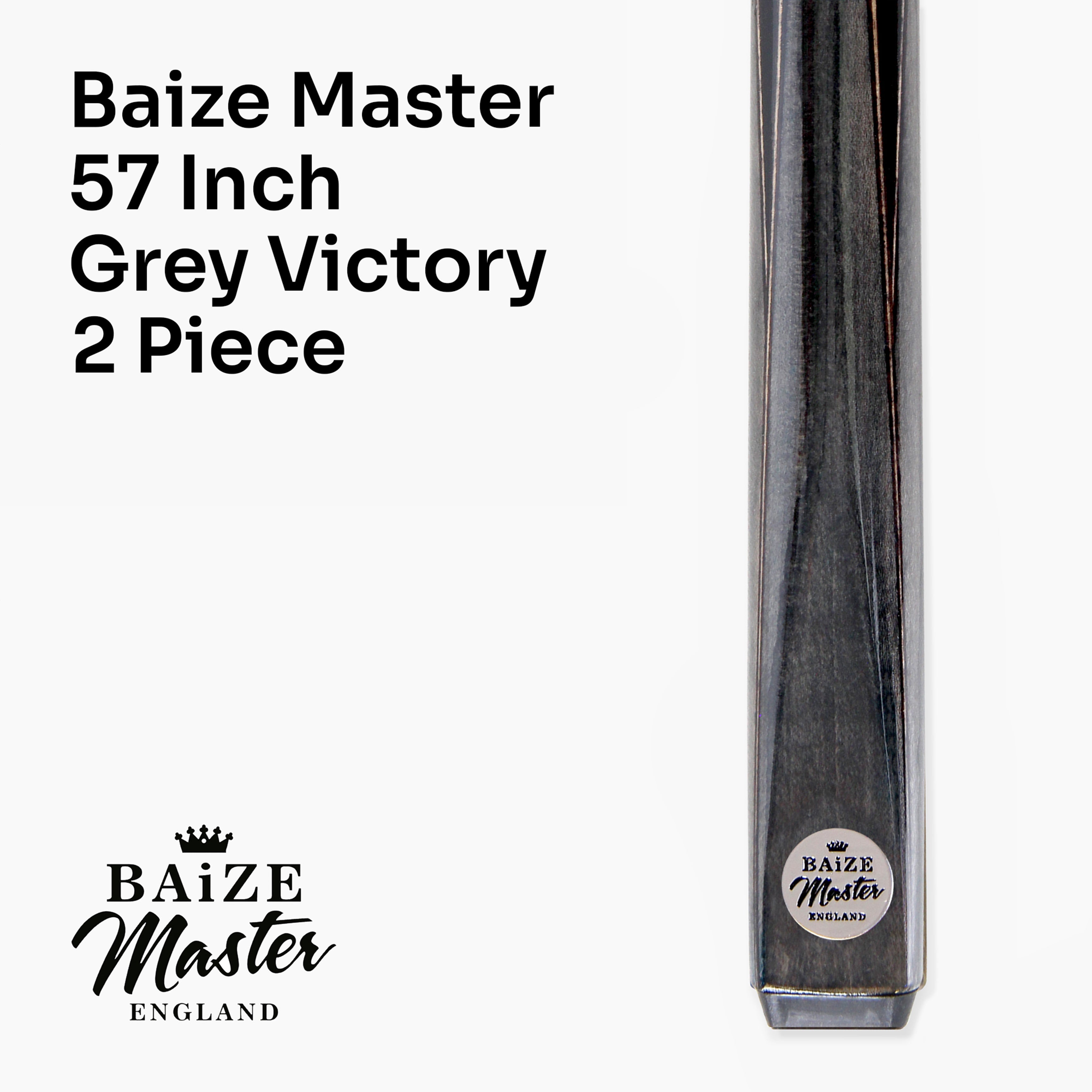 Baize Master Victory 57-inch 2-piece cue - 9.5mm tip