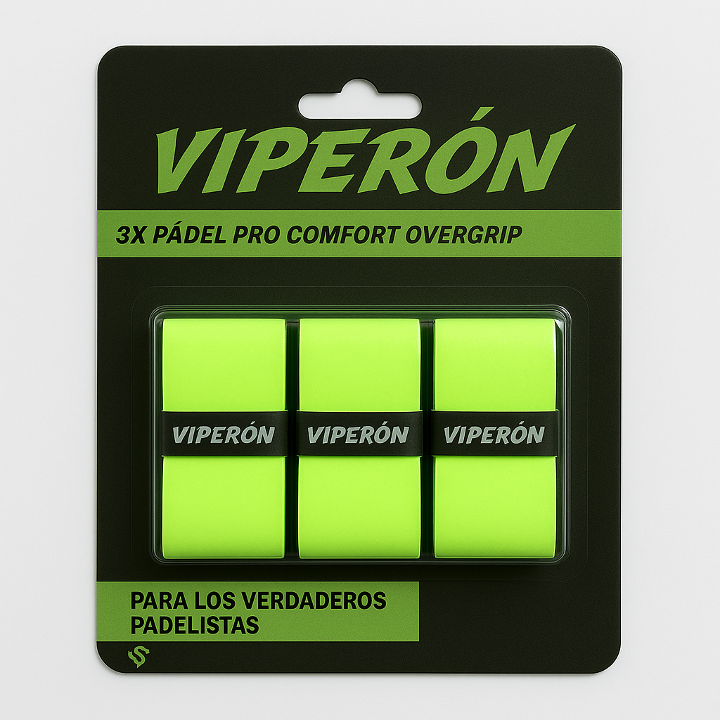 3x Pádel Pro Comfort Overgrip