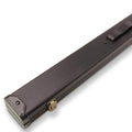 Baize Master plain black 2-piece cue case