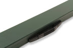 2-piece cue case with chalk compartment