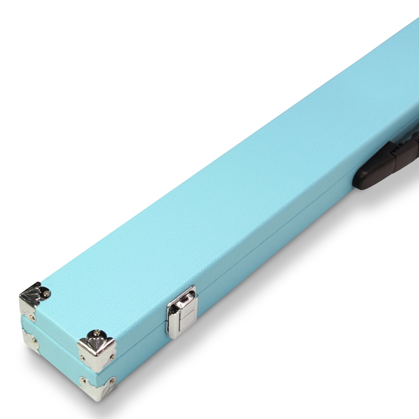 2-piece cue case with chalk compartment