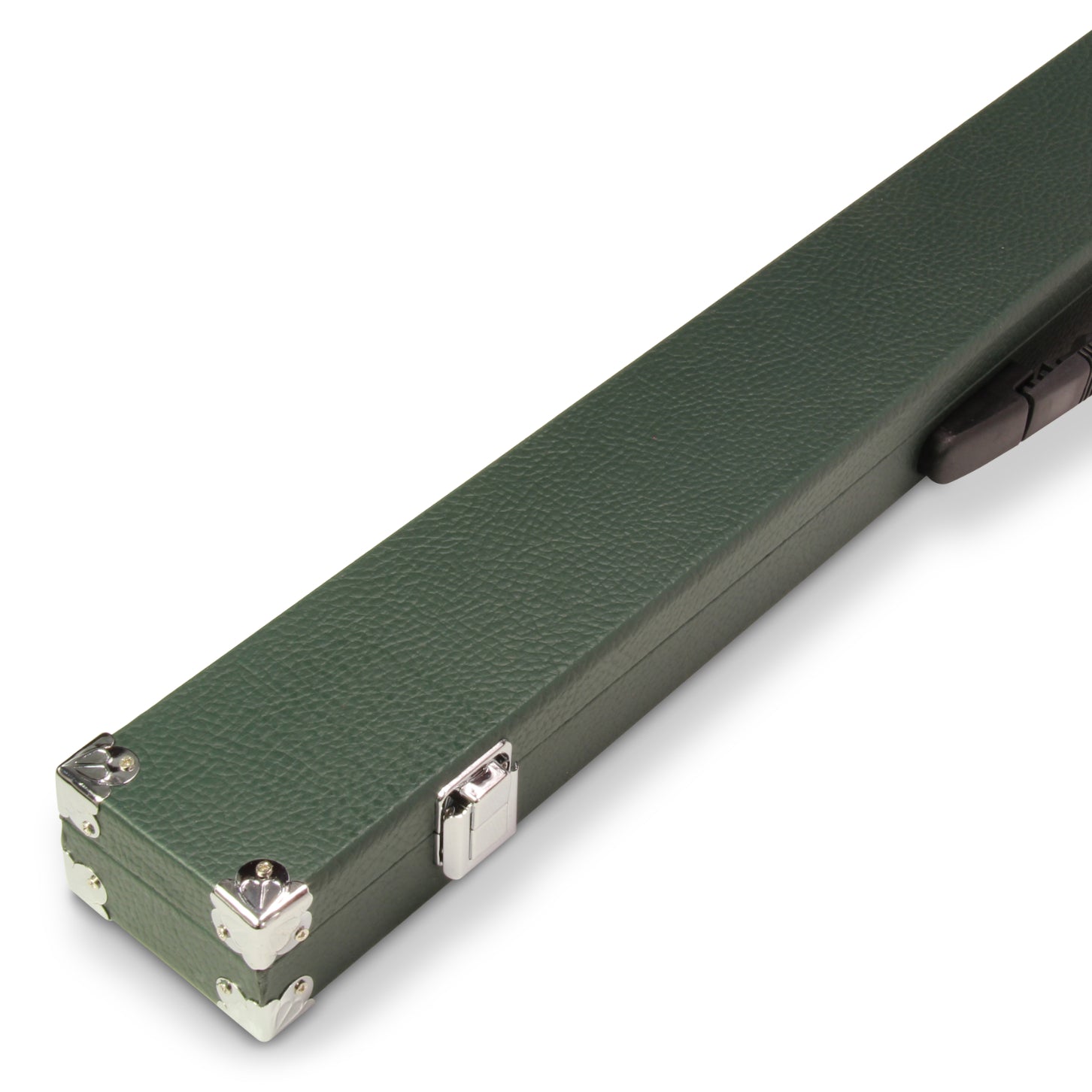2-piece cue case with chalk compartment