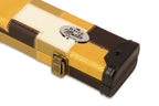 Baize Master 1-piece patch cue case - 2 cues Cue + Case