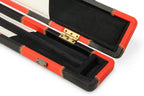 Baize Master 1-piece luxury patch cue case - 2 cues Cue + Case