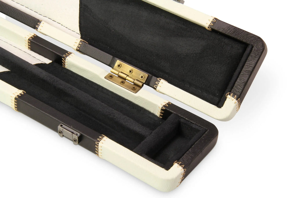 Baize Master 1-piece luxury patch cue case - 2 cues Cue + Case