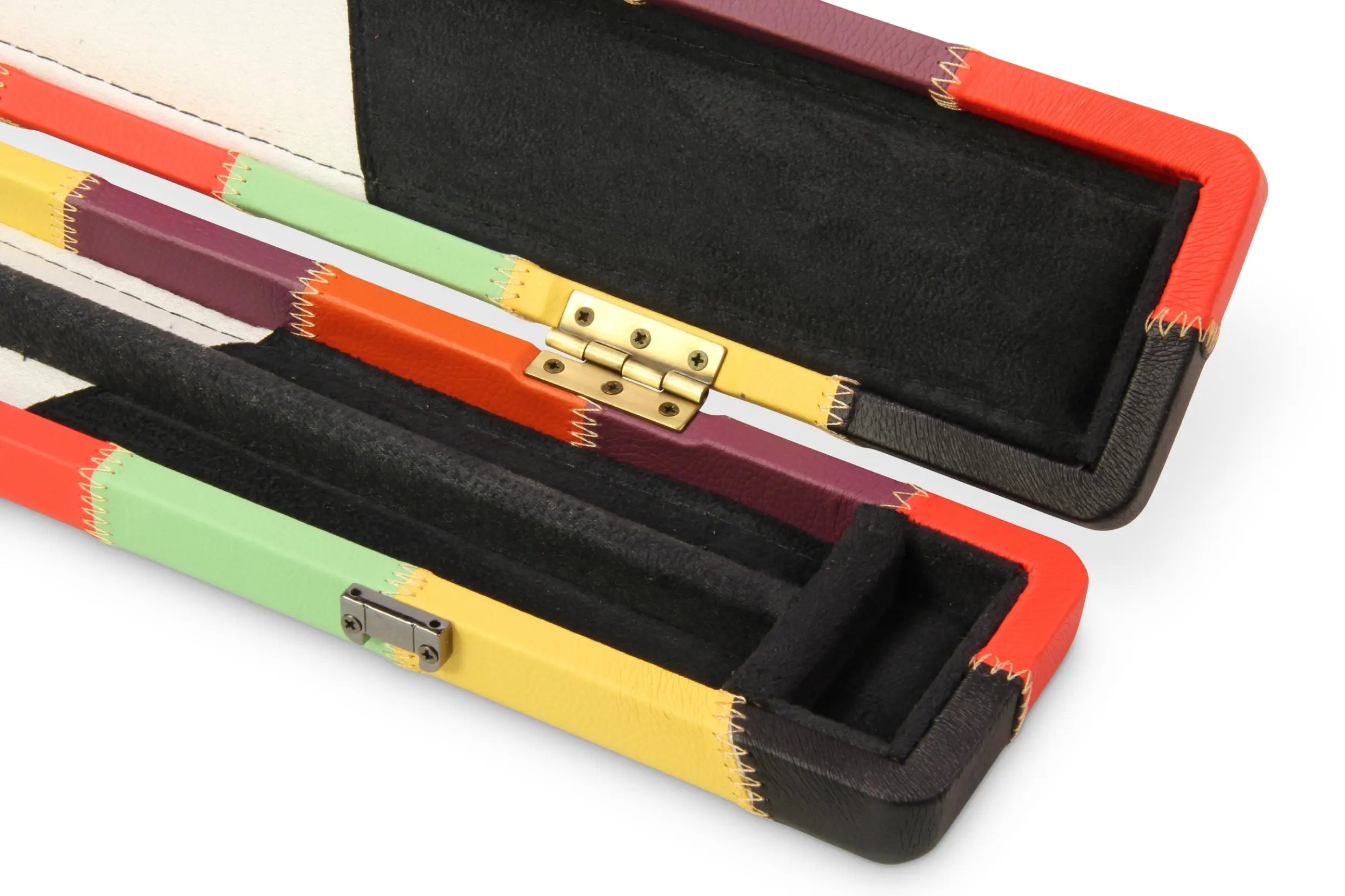 Baize Master 1-piece luxury patch cue case - 2 cues Cue + Case