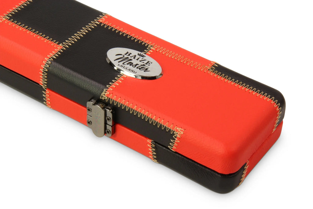 Baize Master 1-piece luxury patch cue case - 2 cues Cue + Case