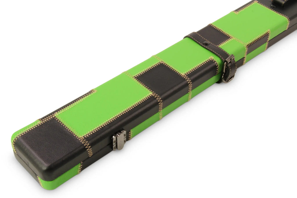 Baize Master 1-piece luxury patch cue case - 2 cues Cue + Case
