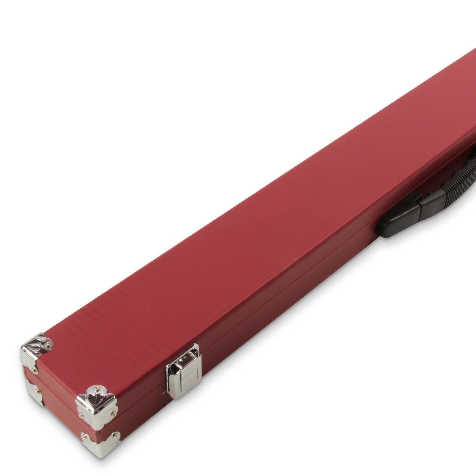 2-piece cue case with chalk compartment