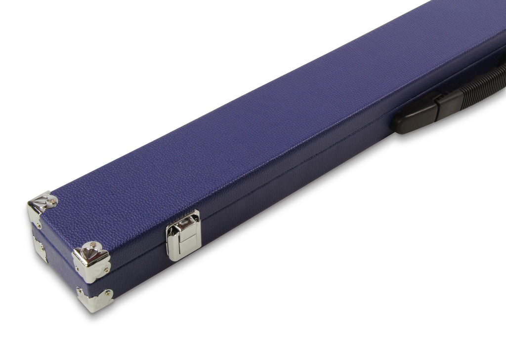 2-piece cue case with chalk compartment