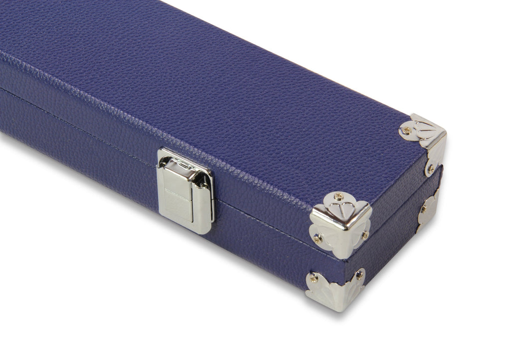 2-piece cue case with chalk compartment