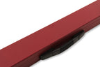 2-piece cue case with chalk compartment