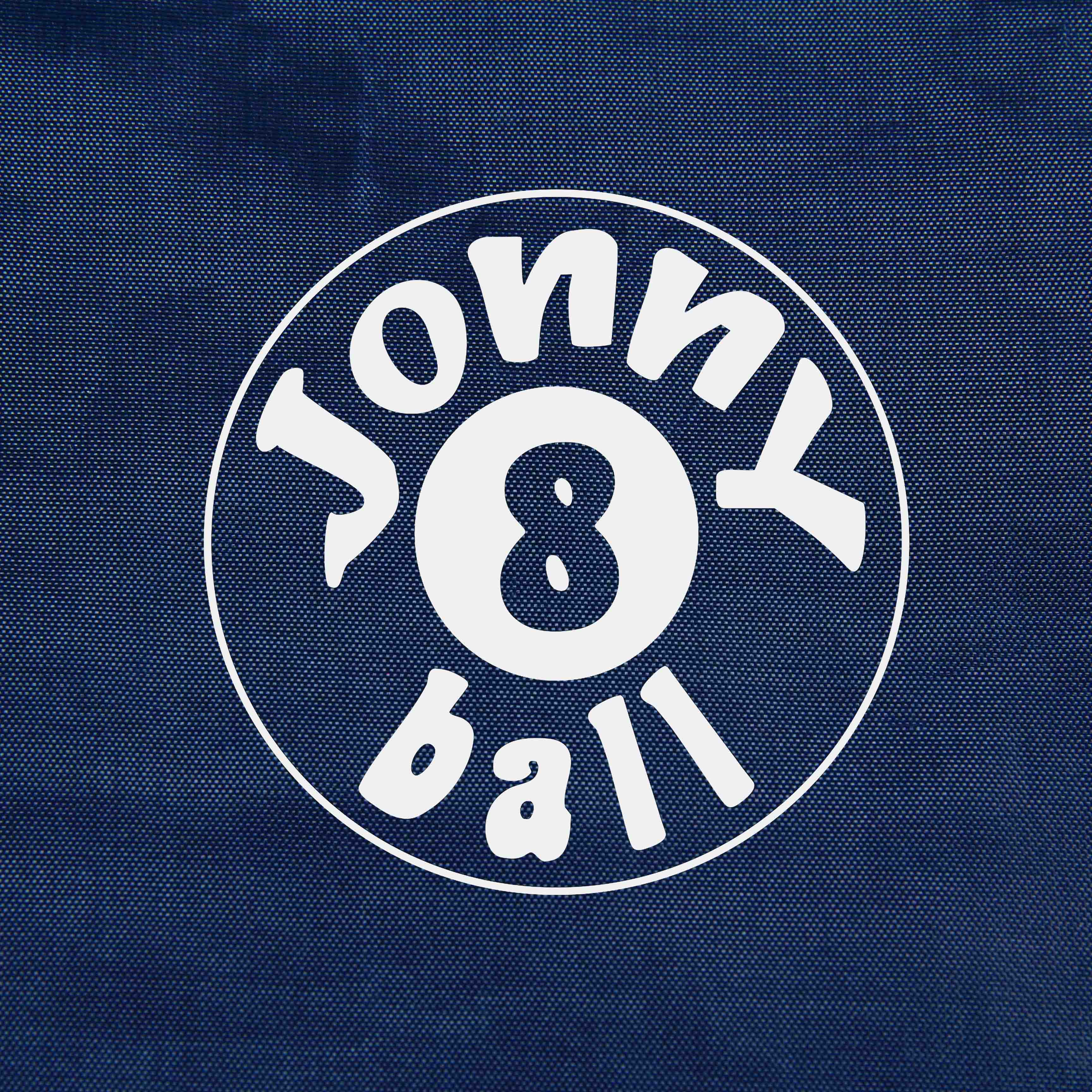 Jonny 8 Ball 7ft dark blue fitted table cover