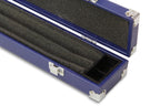 2-piece cue case with chalk compartment