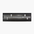Black wooden 2-player snooker scoreboard