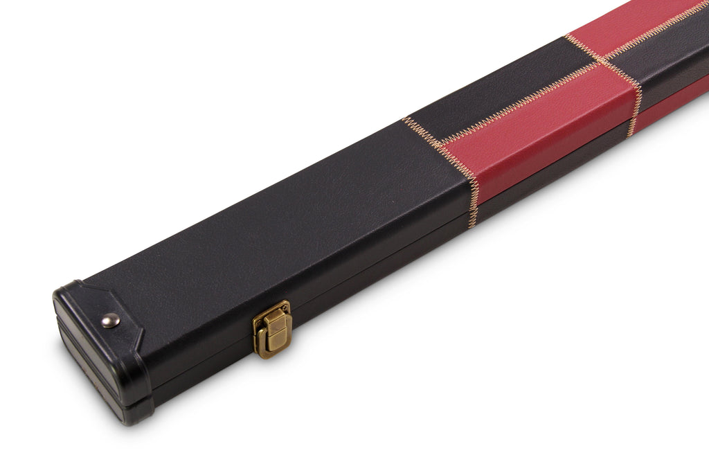 Deluxe chequered 3/4 cue case
