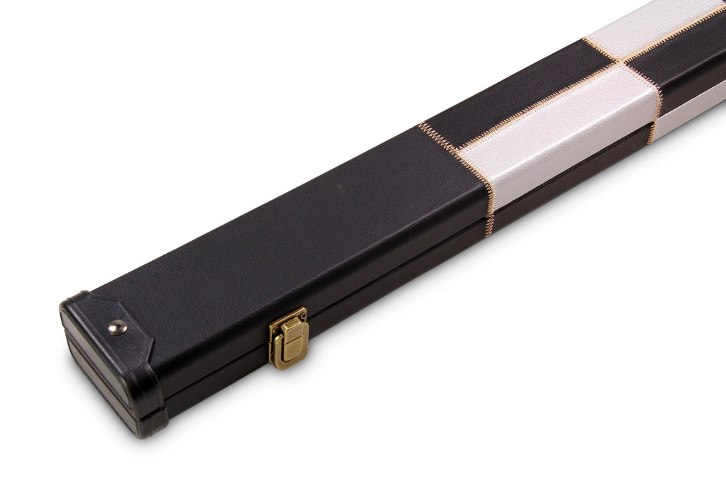 Deluxe chequered 3/4 cue case