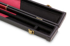 Deluxe chequered 3/4 cue case