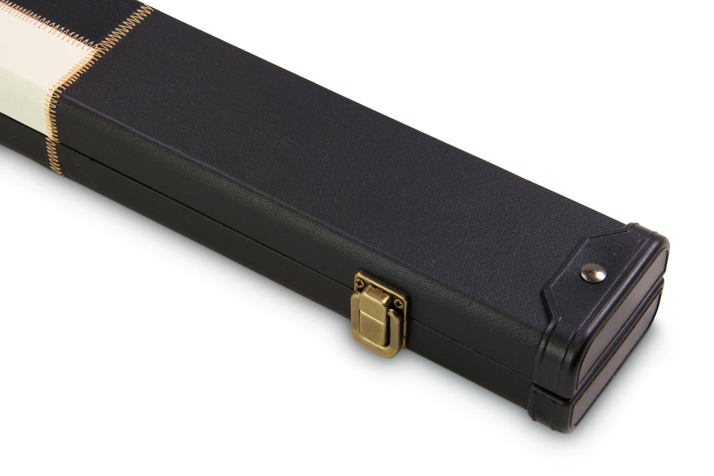 Deluxe chequered 3/4 cue case