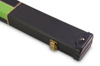 Deluxe chequered 1-piece cue case - 2 cues
