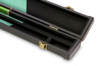 Deluxe chequered 1-piece cue case - 2 cues