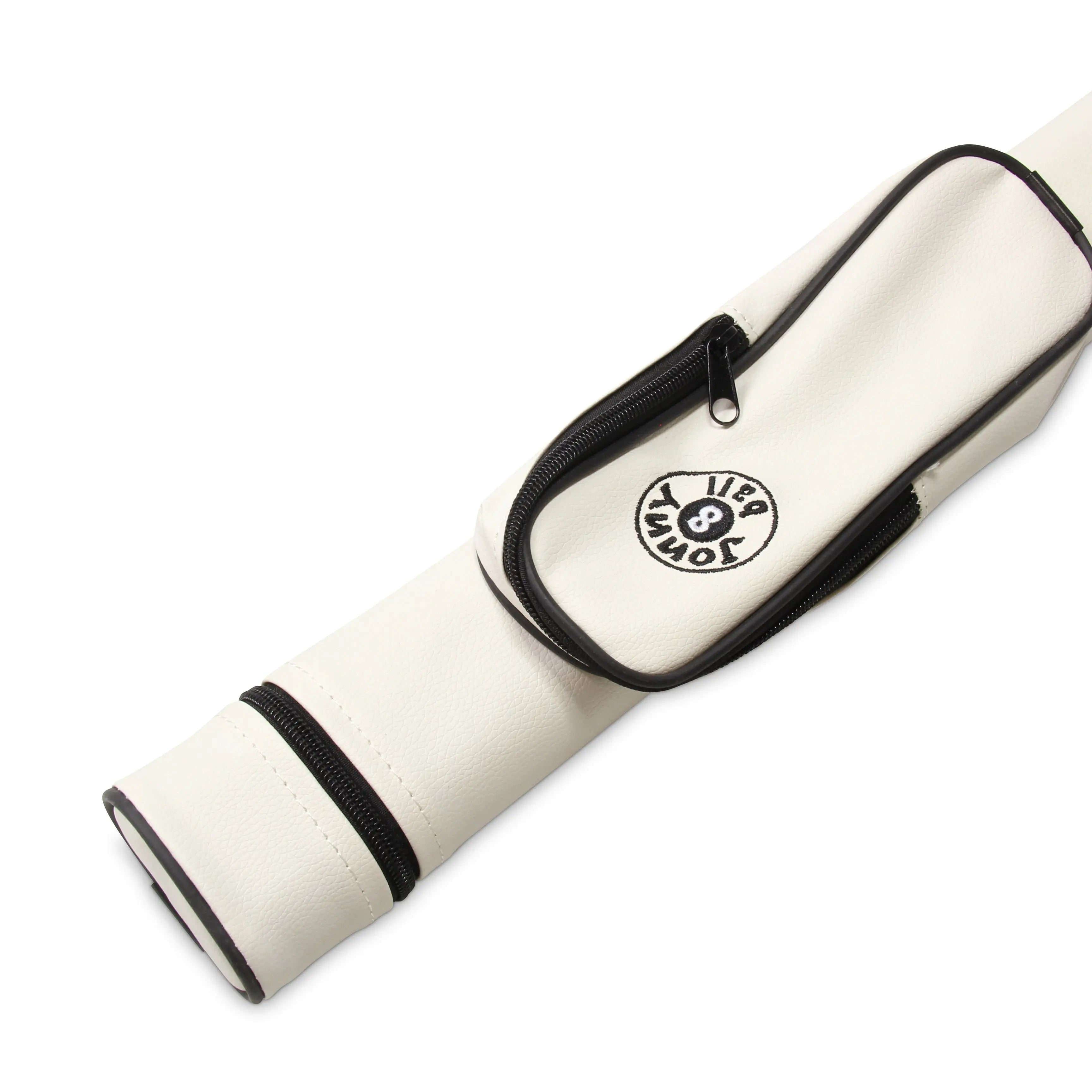 Jonny 8 Ball two-tone oval 2-piece cue case Cue + Case