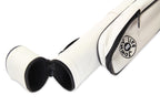 Jonny 8 Ball Two Tone Oval Pool Cue Case - Holds One 2 Piece Cue + Accessories