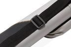 Jonny 8 Ball Two Tone Oval Pool Cue Case - Holds One 2 Piece Cue + Accessories