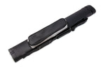 Baize Master Stripe oval quad 2-piece cue case
