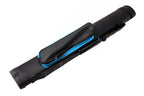 Baize Master Stripe oval quad 2-piece cue case