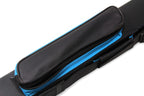 Baize Master Stripe oval quad 2-piece cue case
