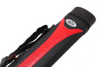 Baize Master Stripe oval quad 2-piece cue case
