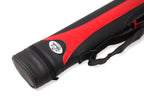 Baize Master Stripe oval quad 2-piece cue case