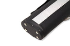 Baize Master Stripe oval quad 2-piece cue case