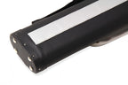 Baize Master Stripe oval quad 2-piece cue case