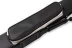 Baize Master Stripe oval quad 2-piece cue case