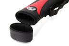 Baize Master Stripe oval quad 2-piece cue case