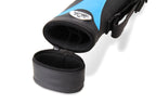 Baize Master Stripe oval quad 2-piece cue case