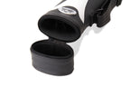Baize Master Stripe oval quad 2-piece cue case