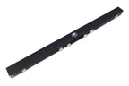 PRO147 Black 3/4 Luxury Foam Lined Snooker Pool Cue Case with Reinforced Corners