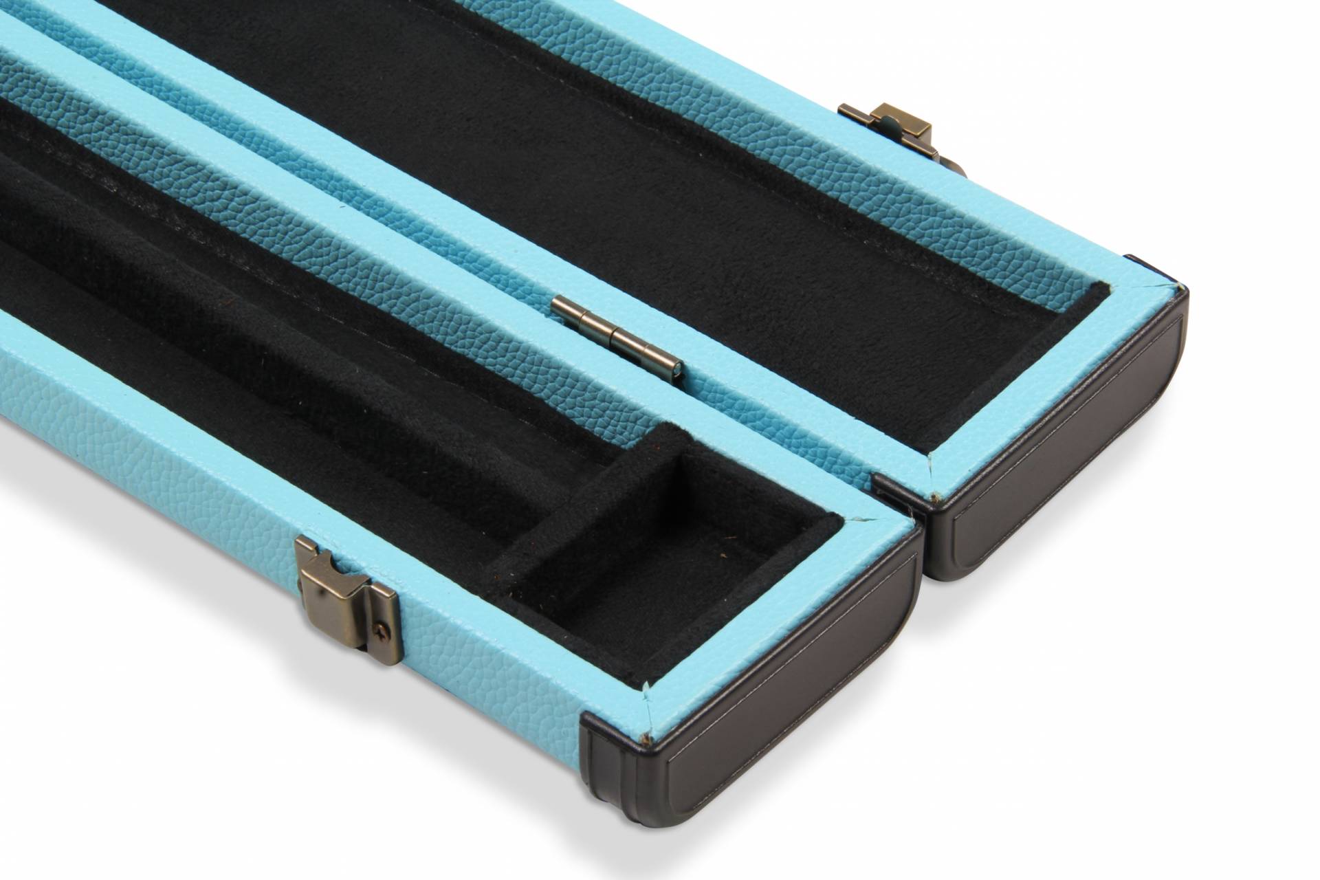 Jonny 8 Ball SKY BLUE Deluxe 2pc Snooker Cue Case with Tough Plastic Ends