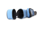 Jonny 8 Ball Two Tone Oval Pool Cue Case - Holds One 2 Piece Cue + Accessories
