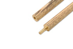 Pro 147 CLASSIC PURPLE HEART 2pc Snooker Pool Cue with Non Matching Grain Ash and Extension Thread - 9.5mm Tip PH1