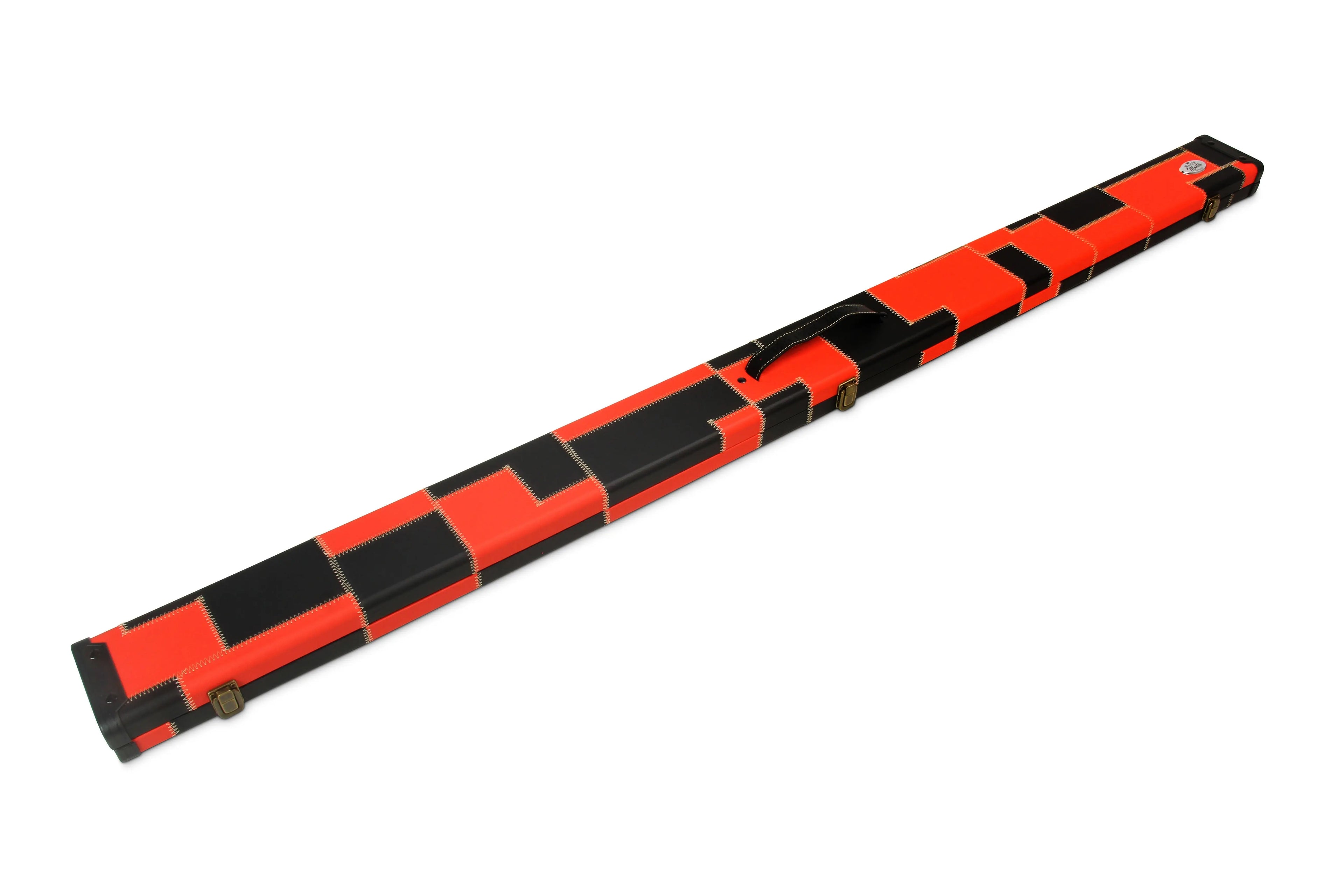Baize Master wide 1-piece patch cue case - 3 cues Cue + Case