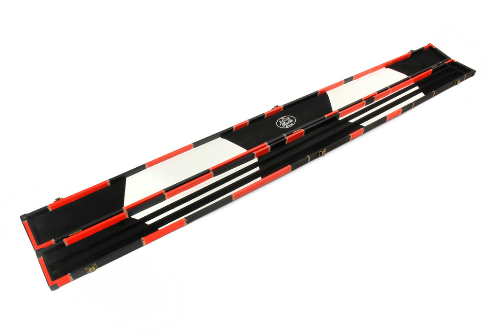 Baize Master wide 1-piece patch cue case - 3 cues Cue + Case