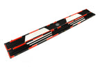 Baize Master wide 1-piece patch cue case - 3 cues Cue + Case