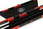 Baize Master wide 1-piece patch cue case - 3 cues Cue + Case