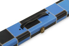 Baize Master wide 1-piece patch cue case - 3 cues Cue + Case