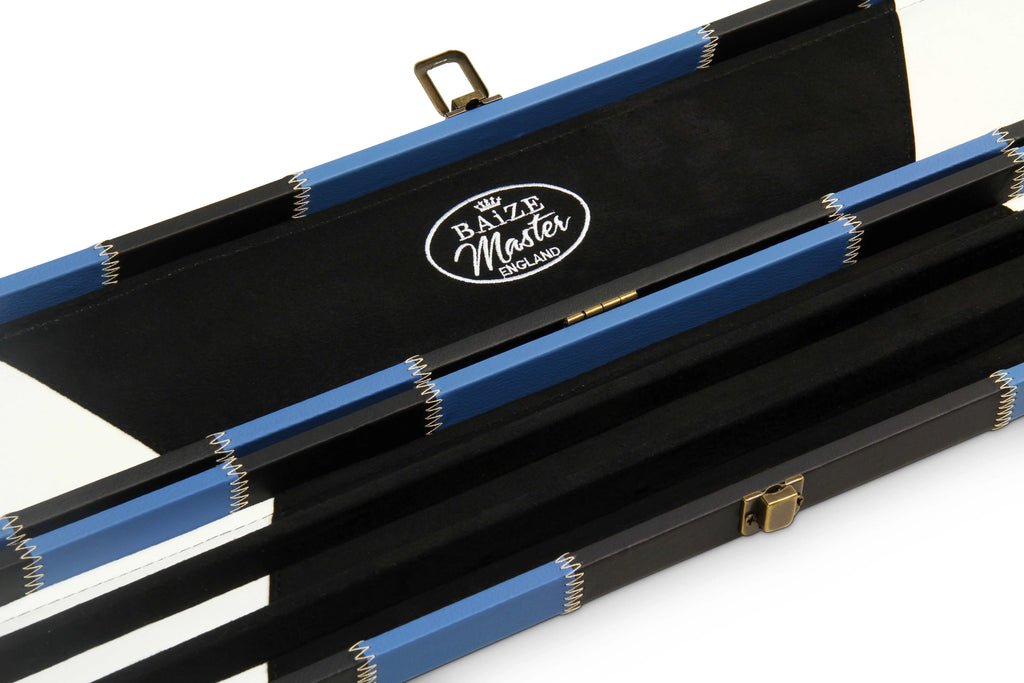 Baize Master wide 1-piece patch cue case - 3 cues Cue + Case